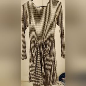 Wendy Katlen black off white dress